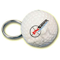 Stress ball keyring